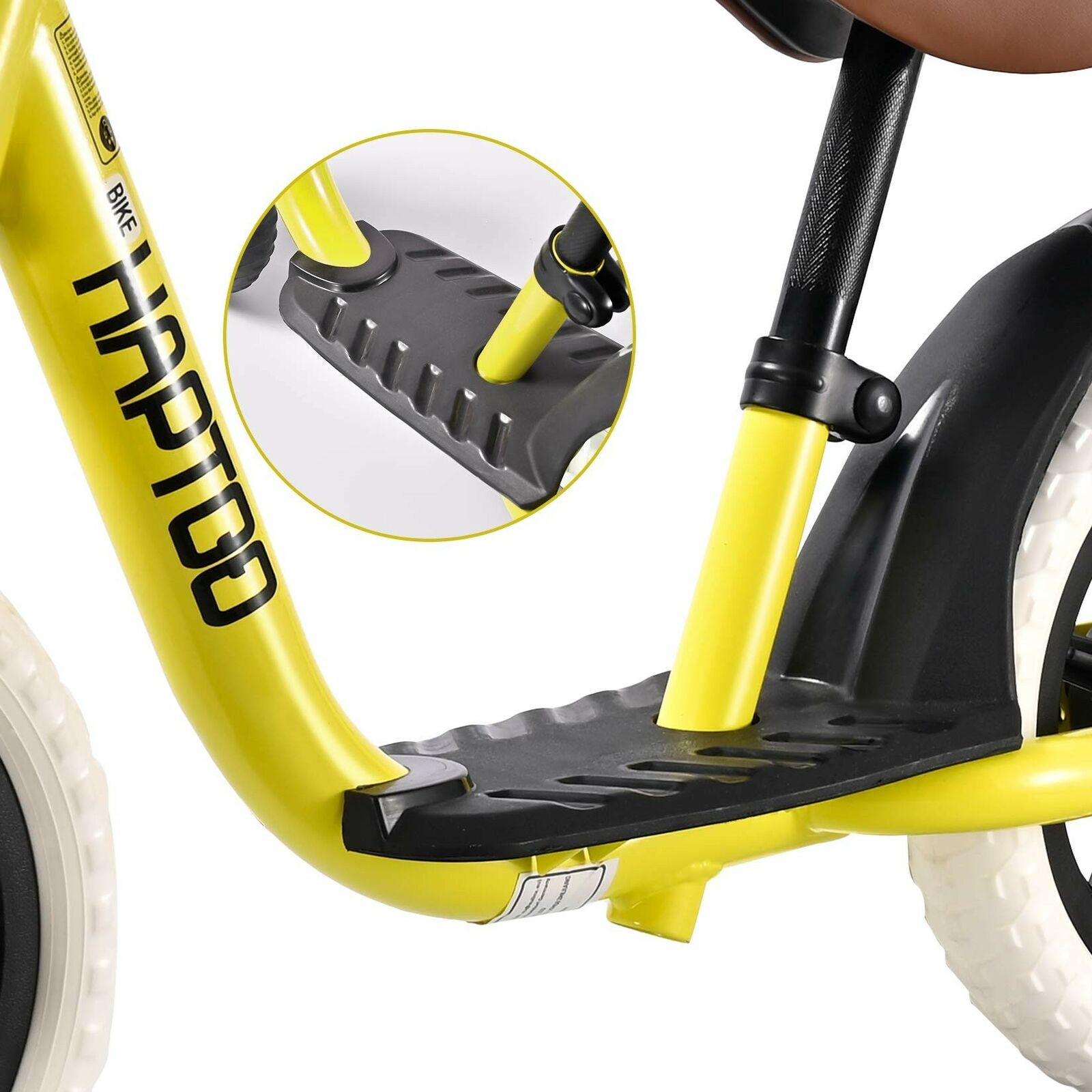 HAPTOO Balance Bike, Toddlers Walking Bicycle with Adjustable Seat and Handle... - Fresh Stock Dated January 2026