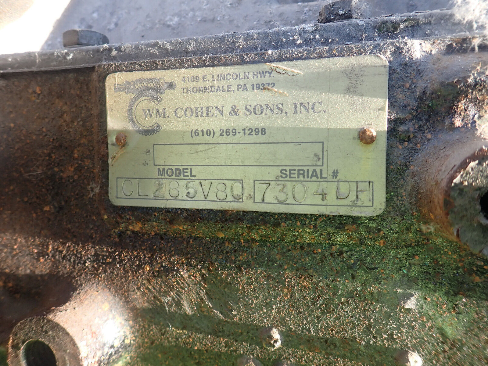 Clark 285V80 Manual Transmission 5 Speed GMC Application Diesel Truck 228341 - Fresh Stock Dated December 2025