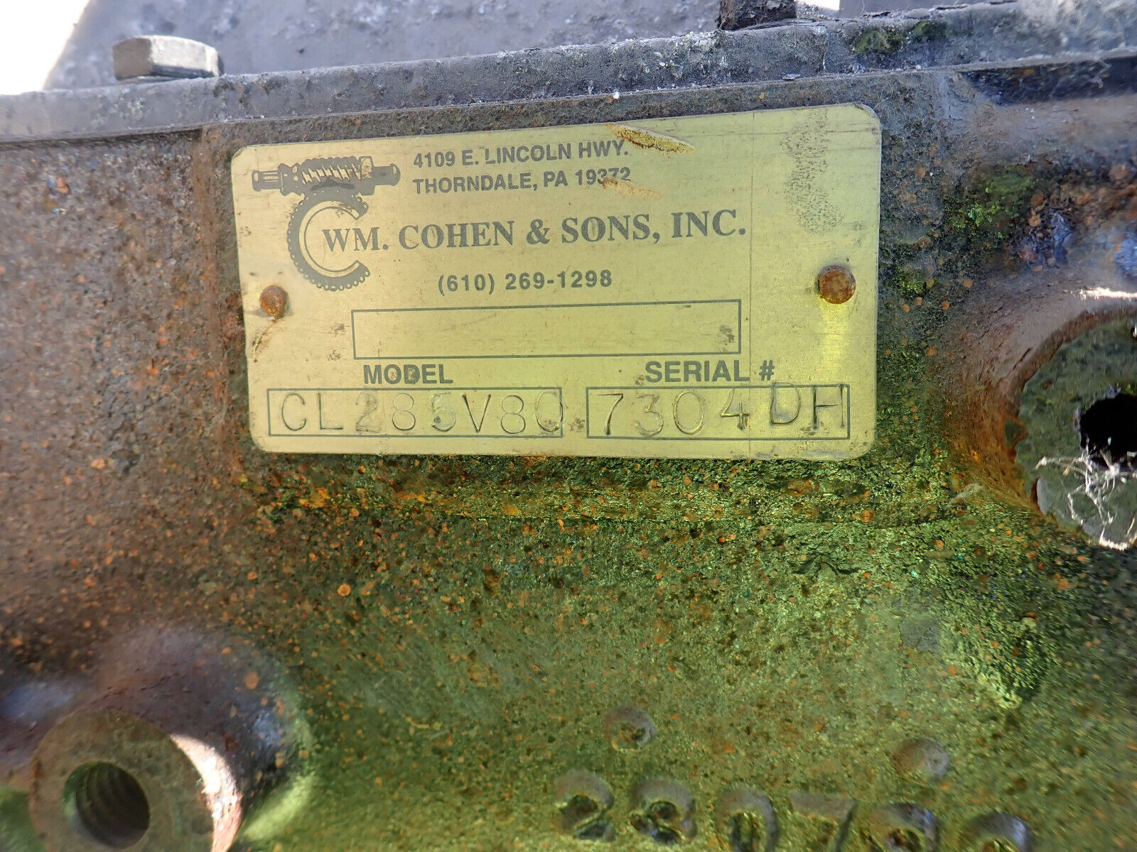 Clark 285V80 Manual Transmission 5 Speed GMC Application Diesel Truck 228341 - Fresh Stock Dated December 2025