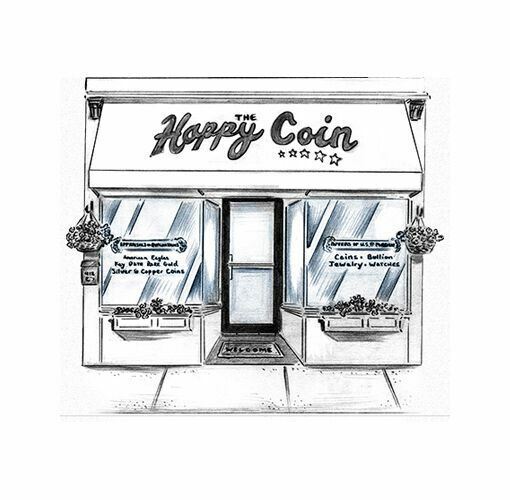 1797 1/2c 1 Above 1 Liberty Cap Half Cent - Free Shipping USA - Fresh Stock Dated December 2025