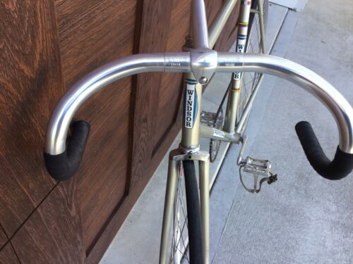 WINDSOR Professional Pista Track Bike 58cm Full CAMPAGNOLO c1977 XLNT COND - Fresh Stock Dated December 2025