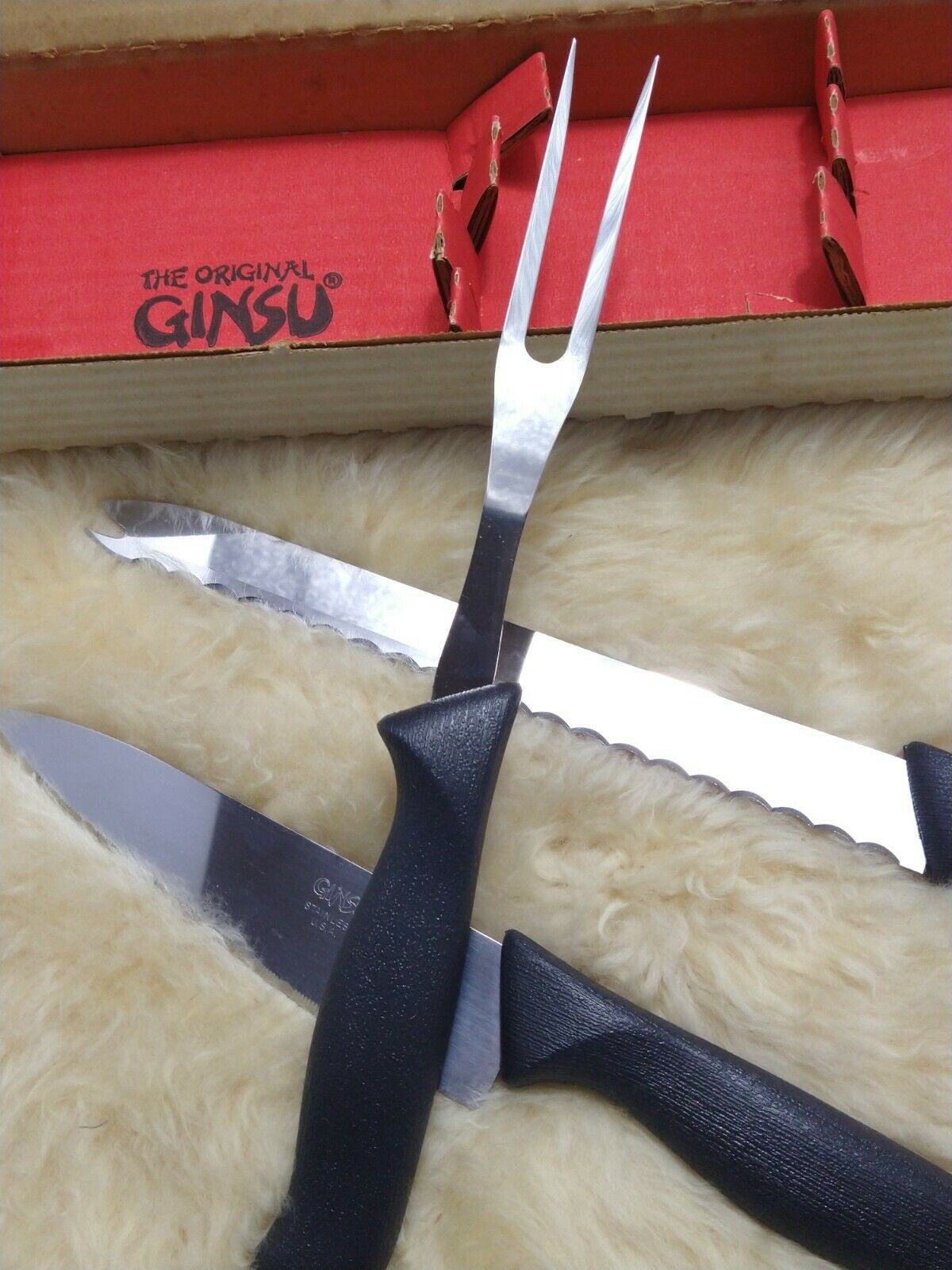 🔥NEW ORIGINAL GINSU All Purpose KNIFE SEEN (As Seen On TV) Sharp BLADES🔪 - Fresh Stock Dated January 2026