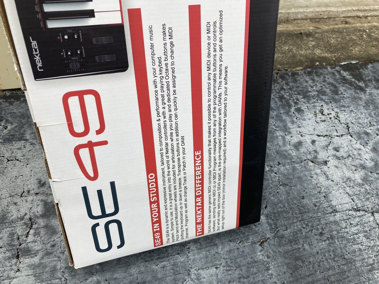 Nektar SE49 USB MIDI Controller Keyboard - 49 keys - FREE SHIPPING - Fresh Stock Dated December 2025