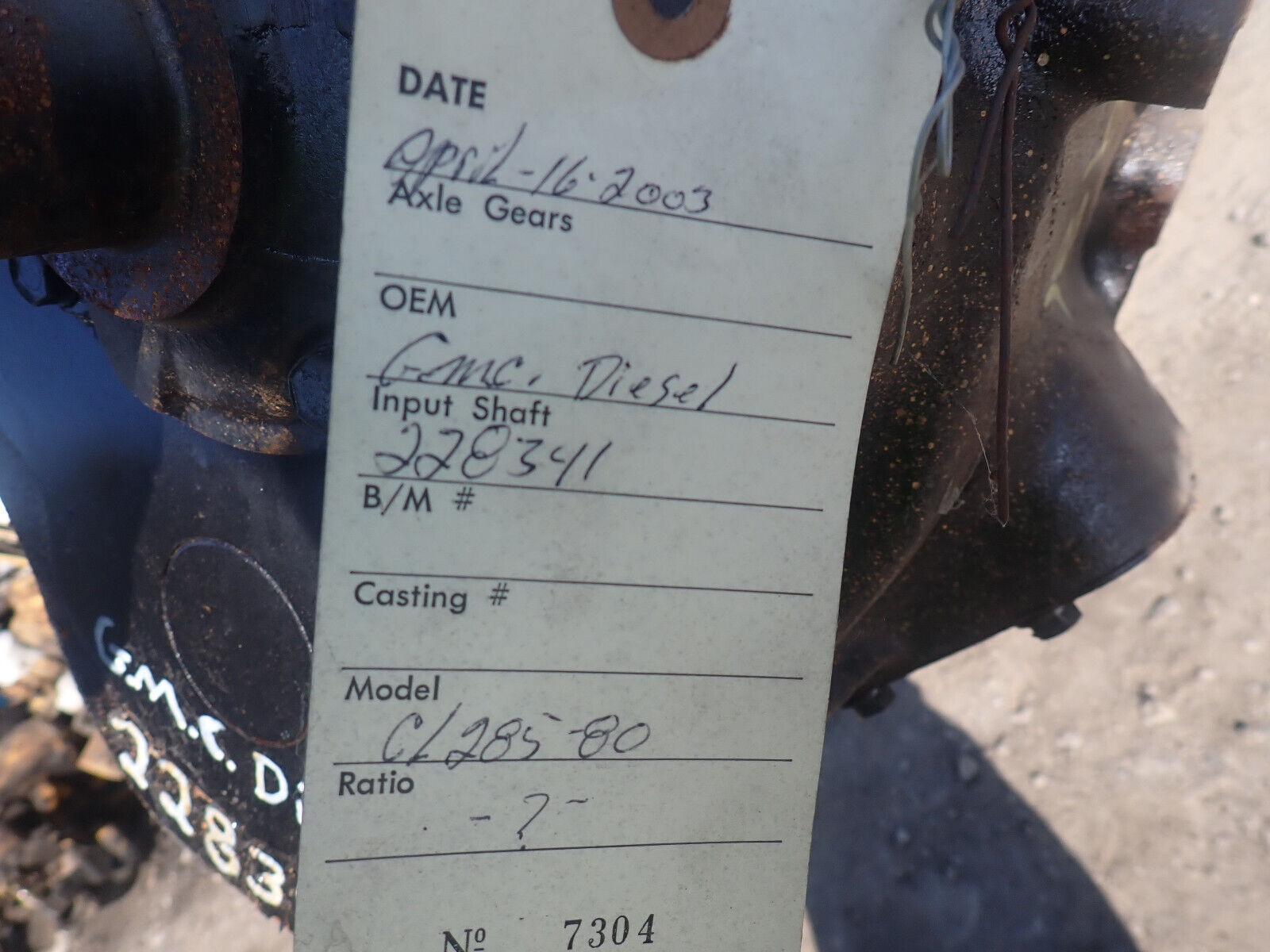 Clark 285V80 Manual Transmission 5 Speed GMC Application Diesel Truck 228341 - Fresh Stock Dated December 2025