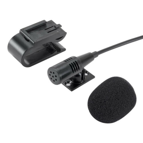 2.5mm Microphone Car Stereo GPS Bluetooth Enabled Audio DVD External Microphone - Fresh Stock Dated January 2026