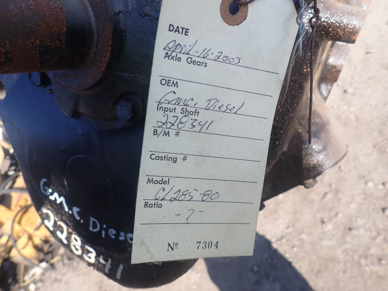 Clark 285V80 Manual Transmission 5 Speed GMC Application Diesel Truck 228341 - Fresh Stock Dated December 2025