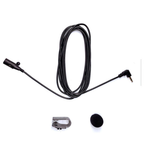 2.5mm Microphone Car Stereo GPS Bluetooth Enabled Audio DVD External Microphone - Fresh Stock Dated January 2026