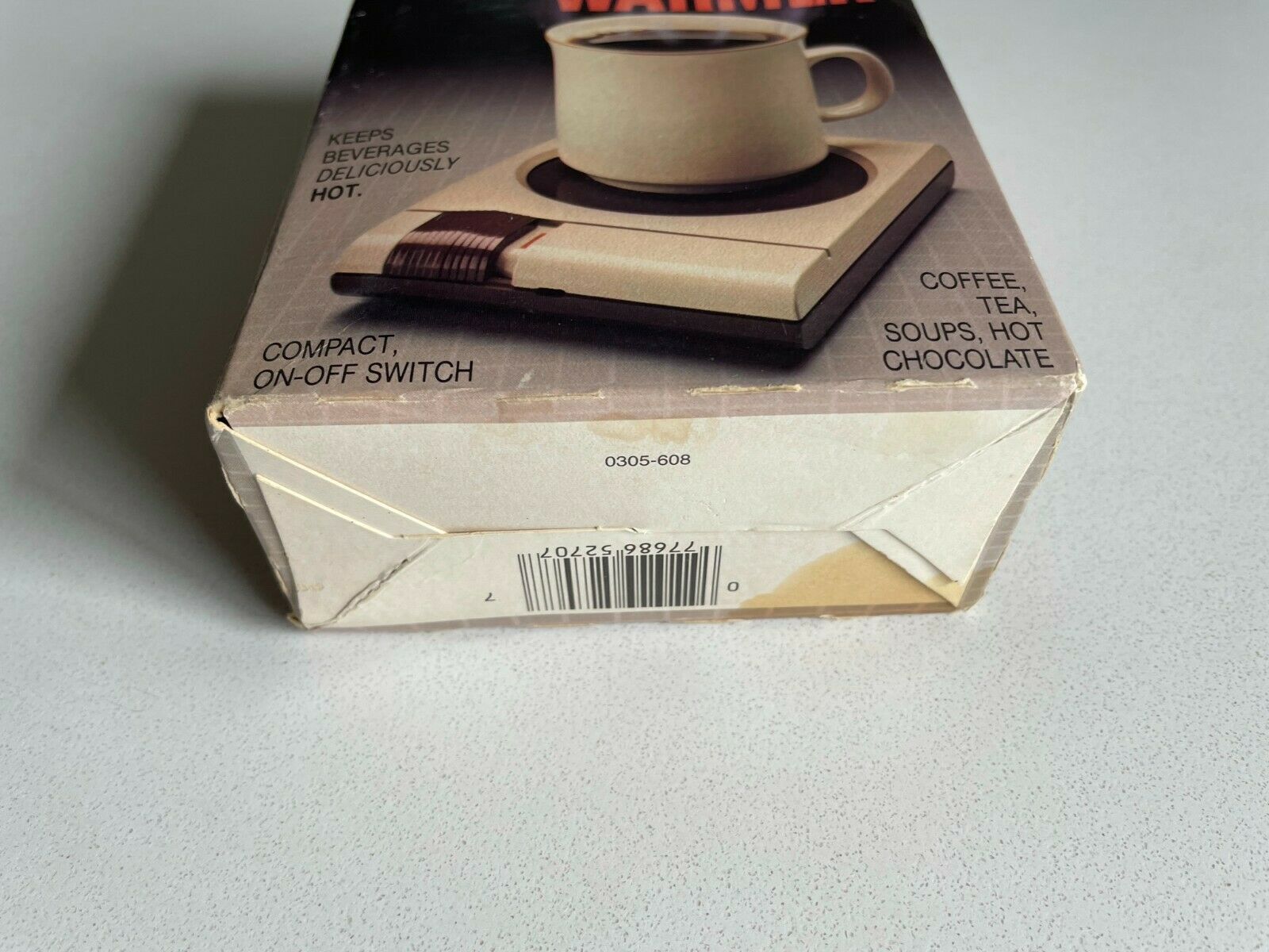 Vintage Dazey Coffee Soup Beverage Cup Mug Warmer 25 Watts CW-10 Rare Brown - Fresh Stock Dated February 2026