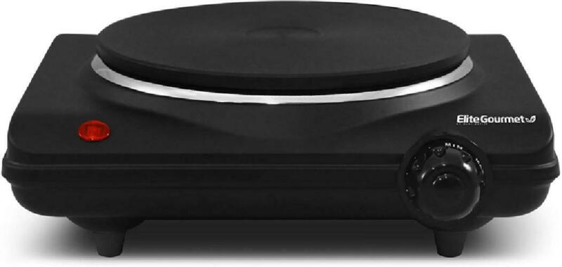 Electric Hot Burner Adjustable Temperature Control Heavy Duty Cast Iron Flat - Fresh Stock Dated February 2026