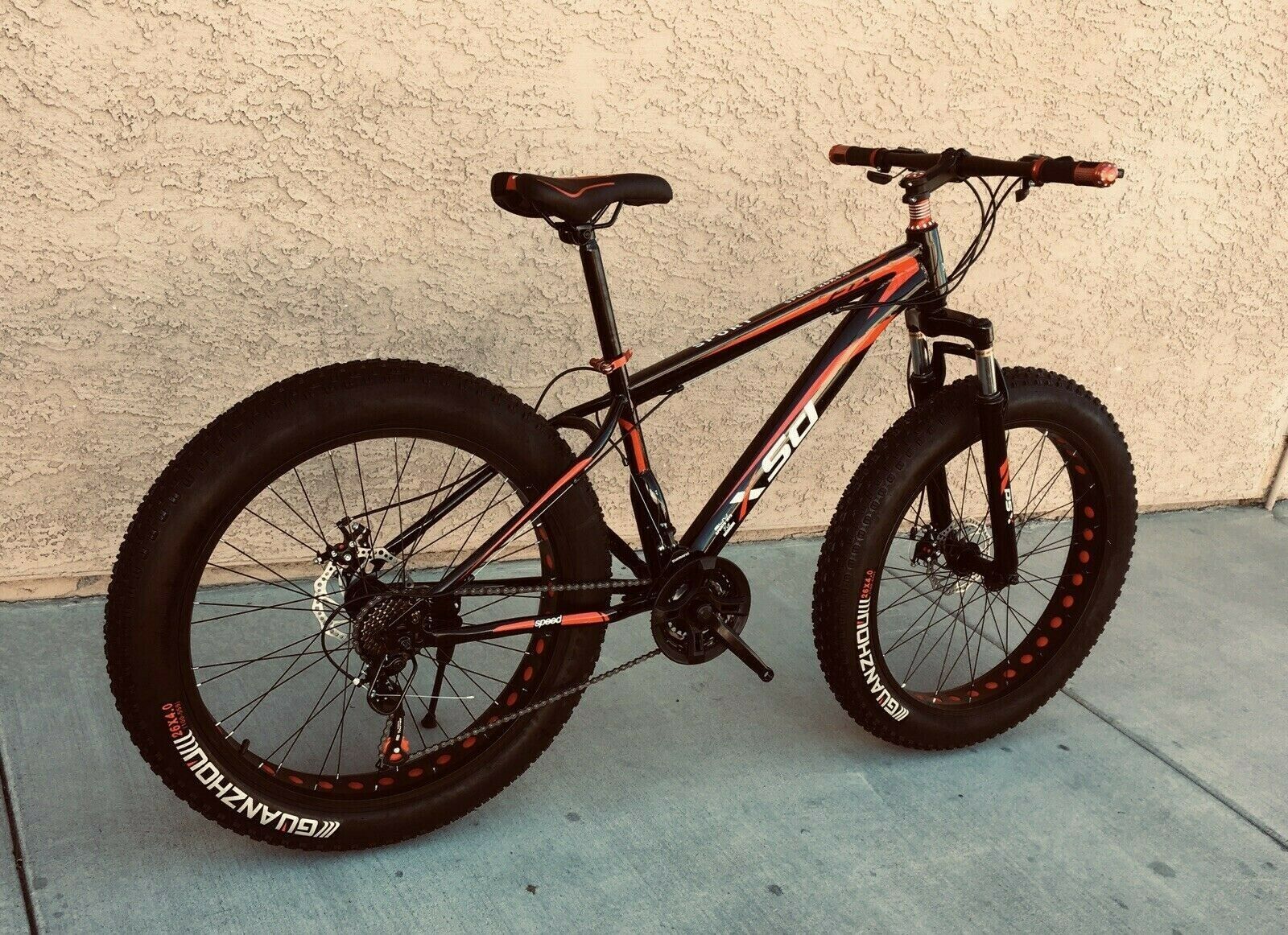 NEW MENS MOUNTAIN BIKE SHIMANO 21 SPEED HARDTAIL SNOWBIKE 26x17-AUTHENTIC! - Fresh Stock Dated December 2025