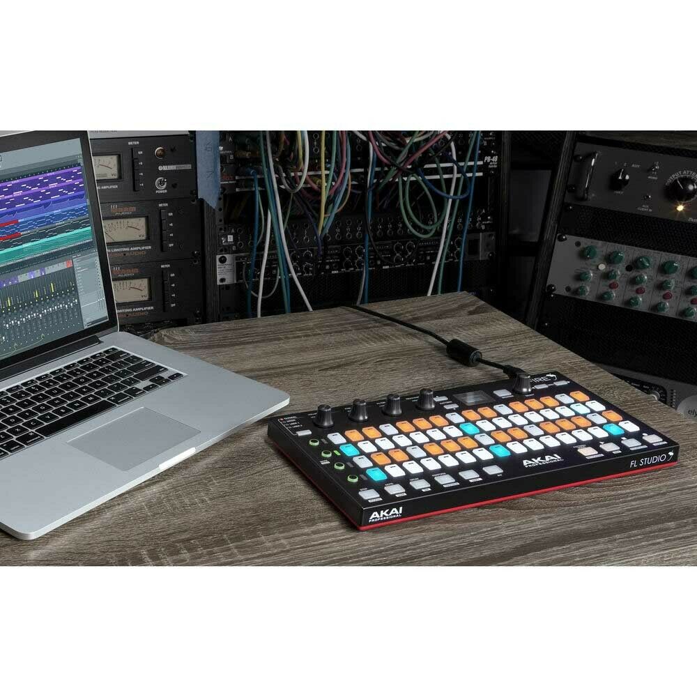 Akai Fire FL Studio Controller + Audio Interface + DJ Headphones + Cables & More - Fresh Stock Dated December 2025