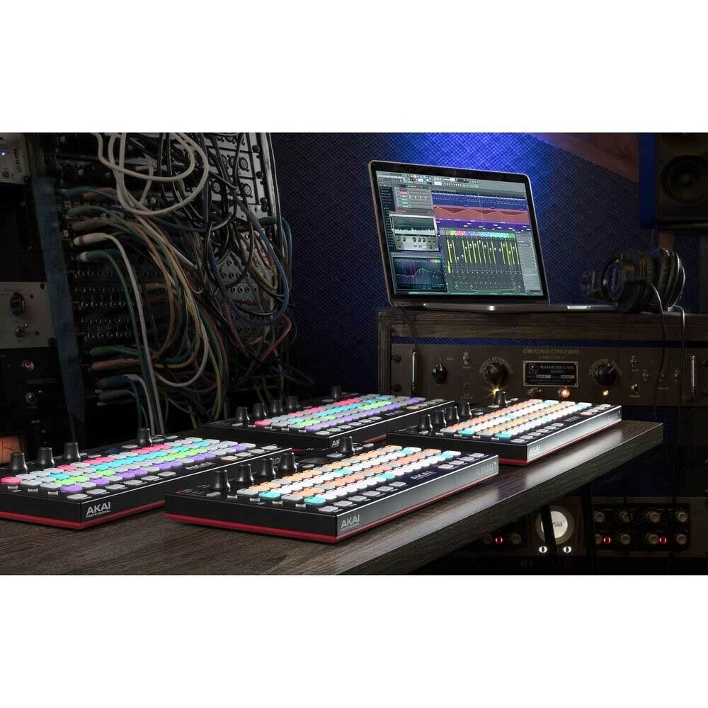 Akai Fire FL Studio Controller + Audio Interface + DJ Headphones + Cables & More - Fresh Stock Dated December 2025