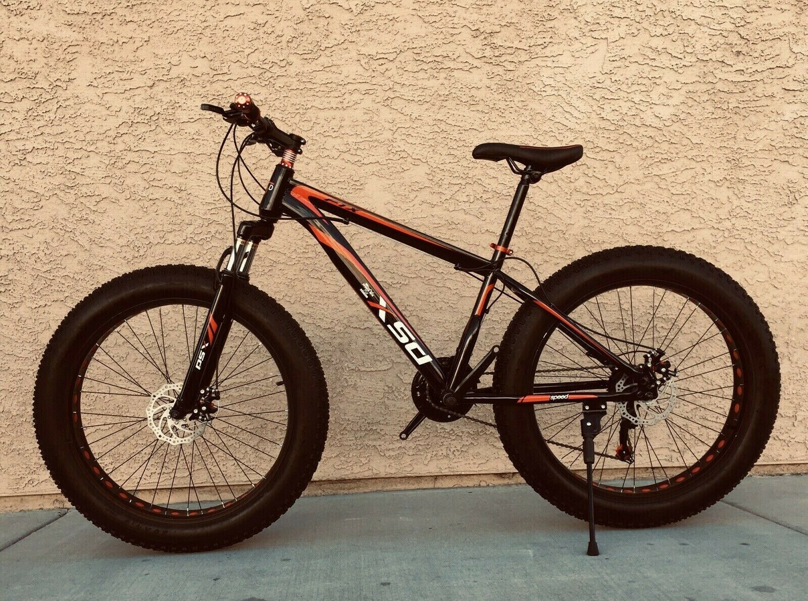 NEW MENS MOUNTAIN BIKE SHIMANO 21 SPEED HARDTAIL SNOWBIKE 26x17-AUTHENTIC! - Fresh Stock Dated December 2025