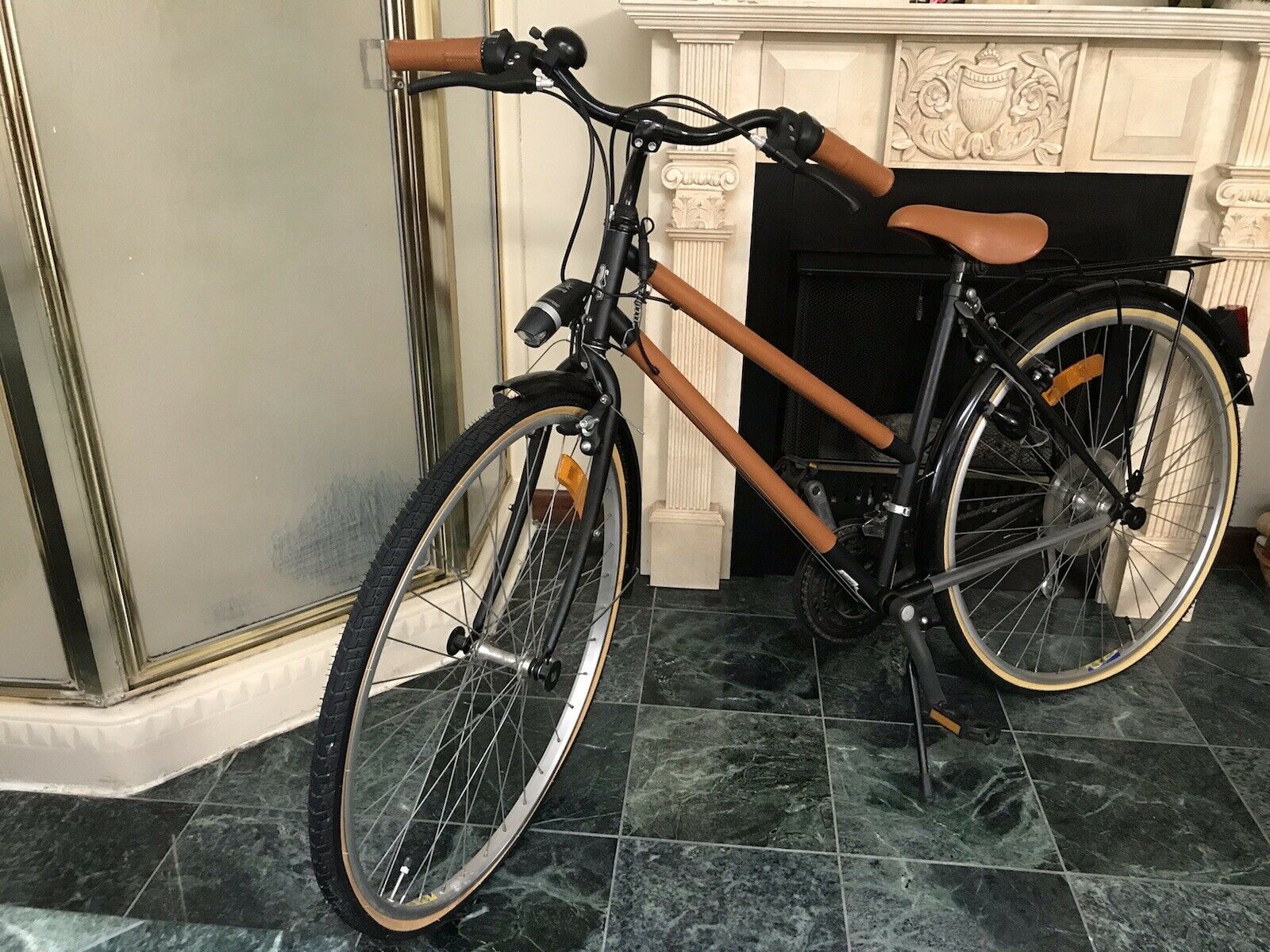 HERMES LEATHER BICYCLE BARENIA - Fresh Stock Dated January 2026