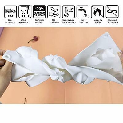 3D Star Shape Silicone Baking Mold for Baking Mousse Cake Star Silicone Mold ... - Fresh Stock Dated February 2026