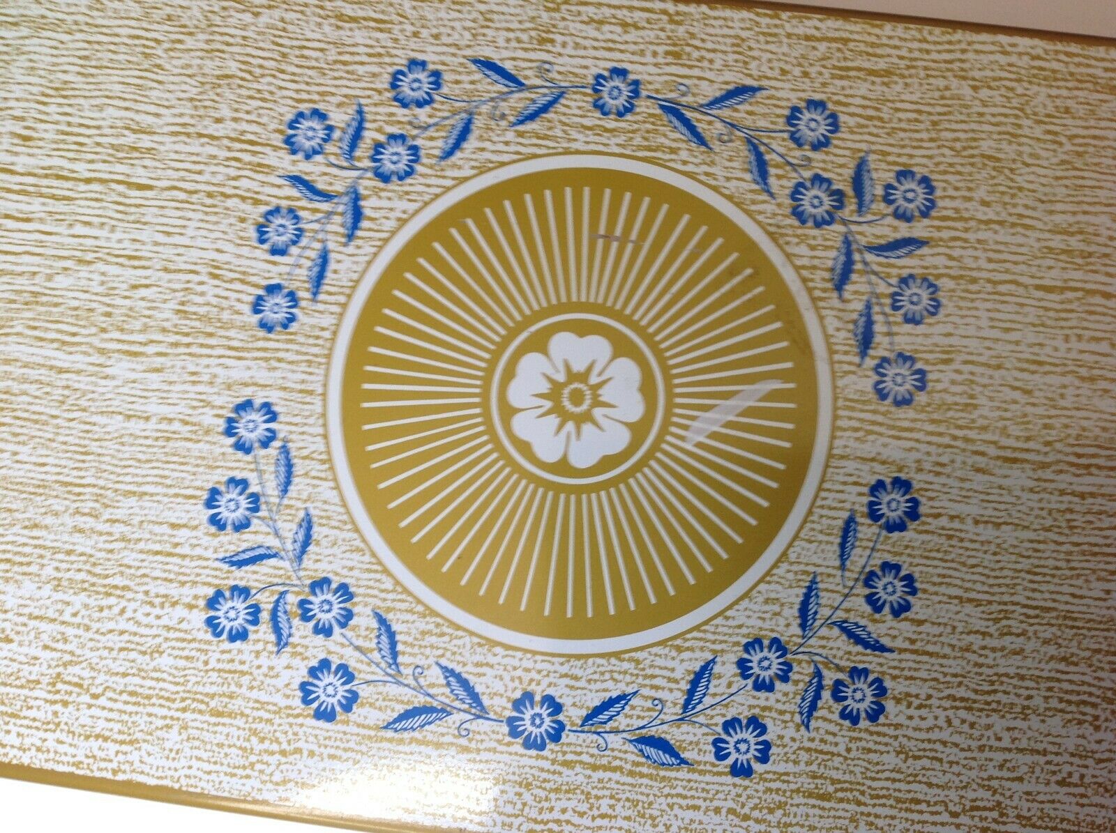 Warm-O-Tray Food Warmer 3 Hot Plate Party Hostess Server Cornflowers Electric - Fresh Stock Dated February 2026