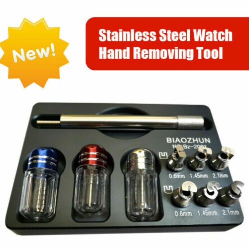 0.6/1.45/2.1mm Watch Hand Removing Tool for Removing Delicate Watch Hands Steel - Fresh Stock Dated December 2025