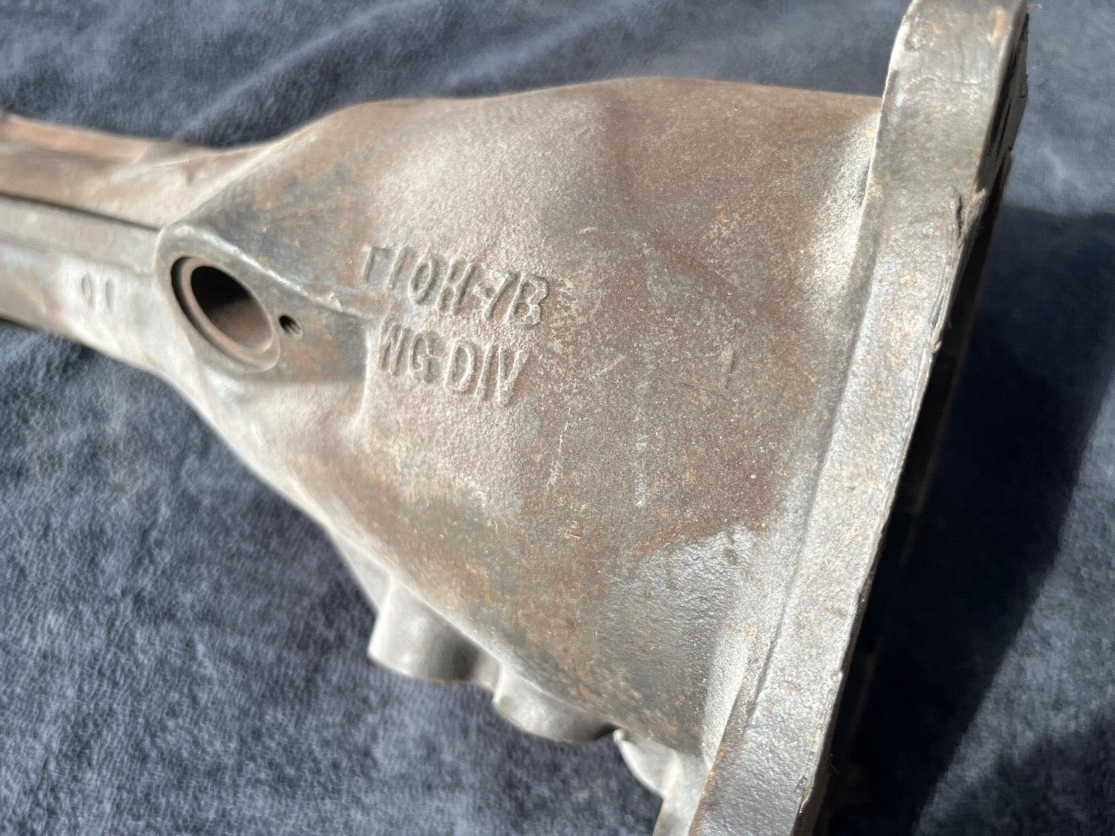 1964-1966 Ford Mustang Borg Warner T10 4 Speed Tailhousing T10H-7B Tailshaft - Fresh Stock Dated December 2025