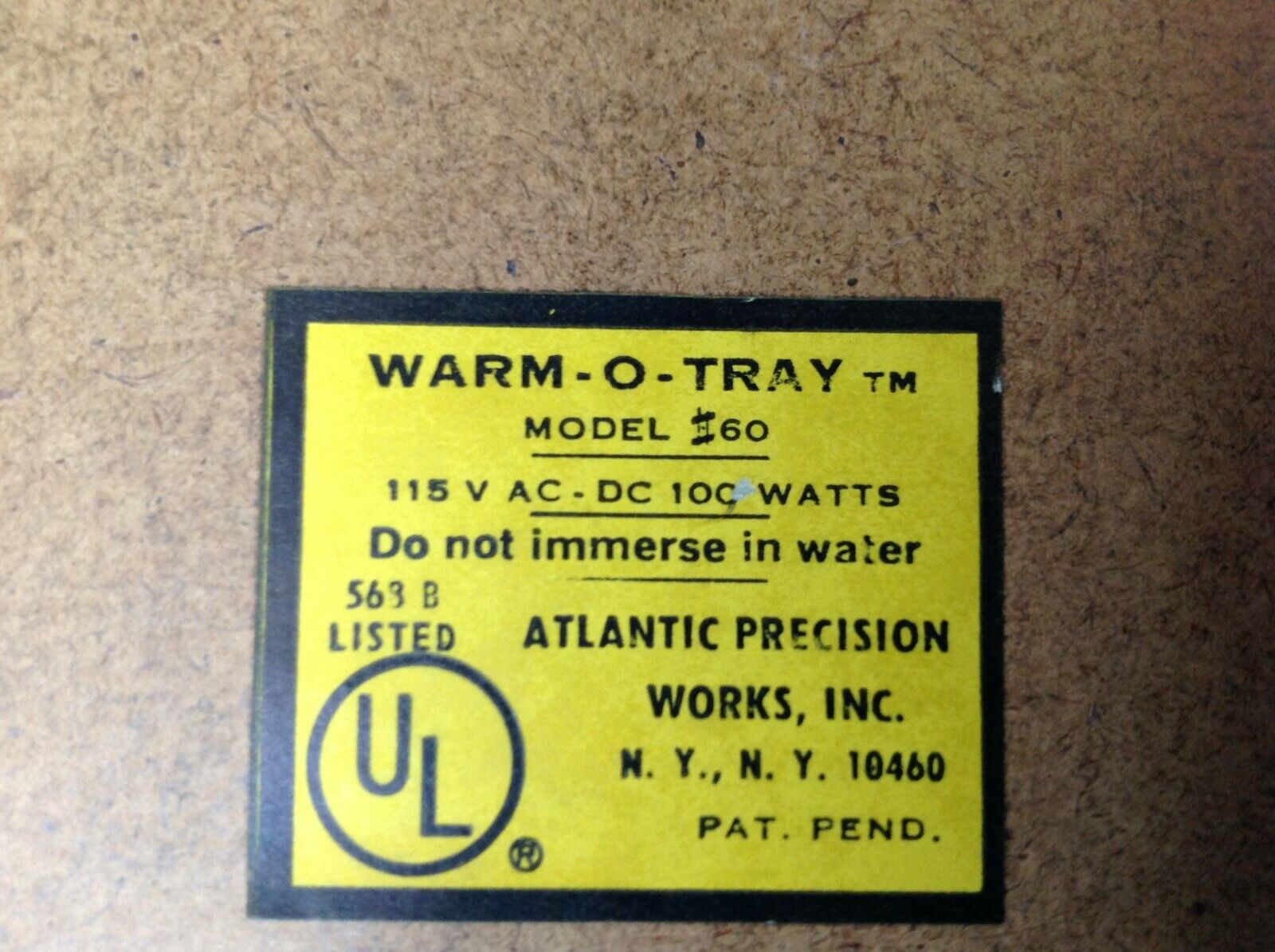 Warm-O-Tray Food Warmer 3 Hot Plate Party Hostess Server Cornflowers Electric - Fresh Stock Dated February 2026