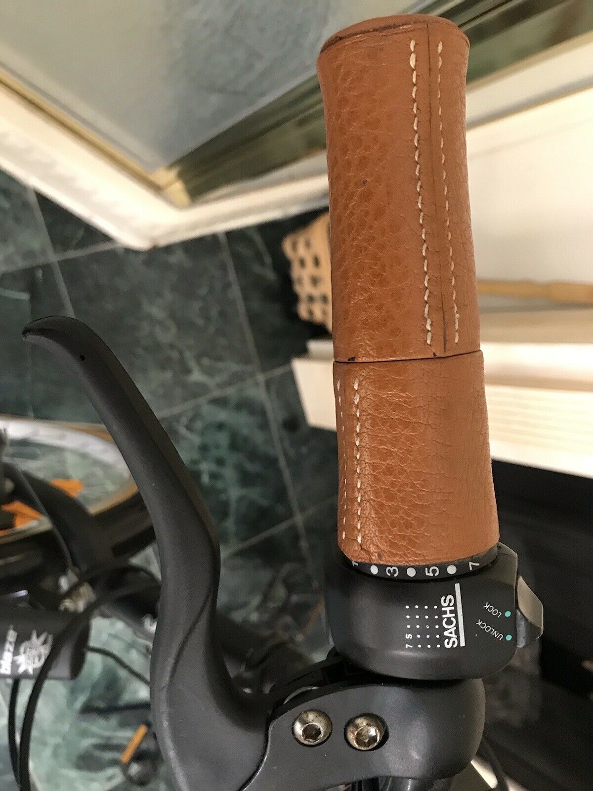 HERMES LEATHER BICYCLE BARENIA - Fresh Stock Dated January 2026