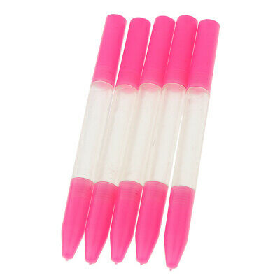 5pcs Precision Pink Oil Pin Pen Needle Watch Clock Repair Tool Oiler Pen - Fresh Stock Dated December 2025