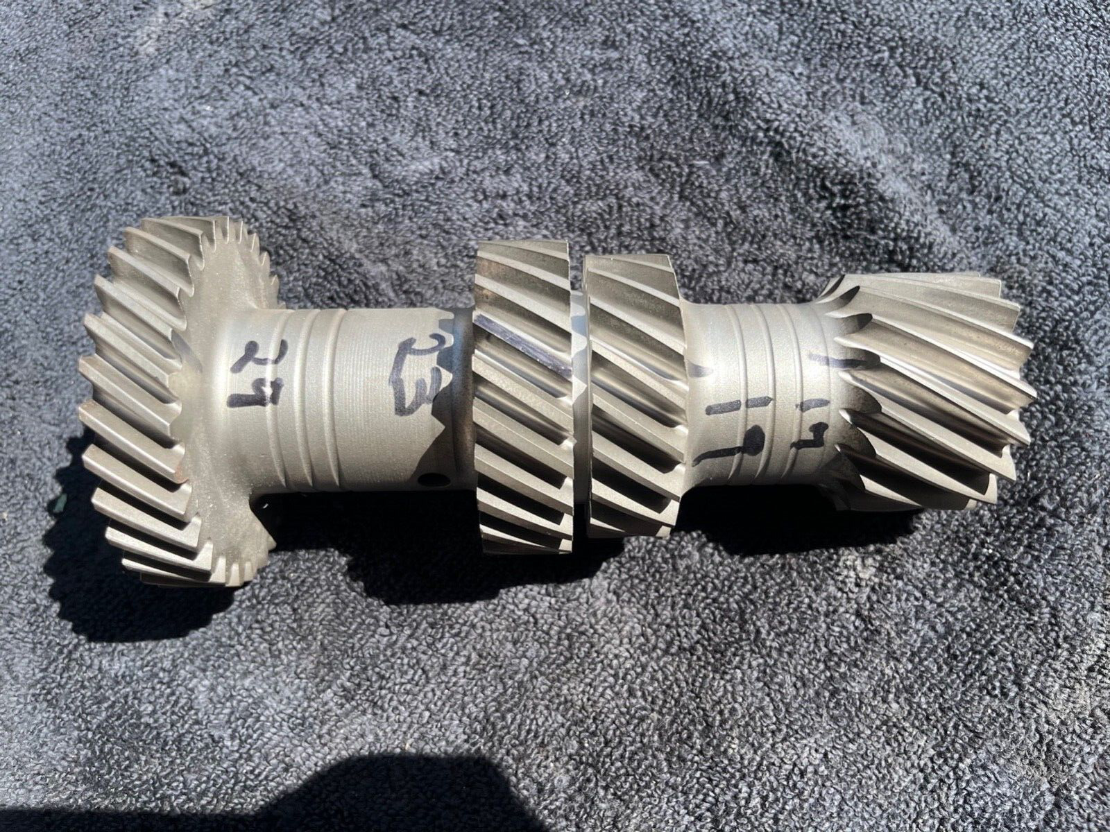 Rare 1963-1965 Ford Borg Warner T10 4 Speed Close Ratio Cluster / Counter Gear - Fresh Stock Dated December 2025