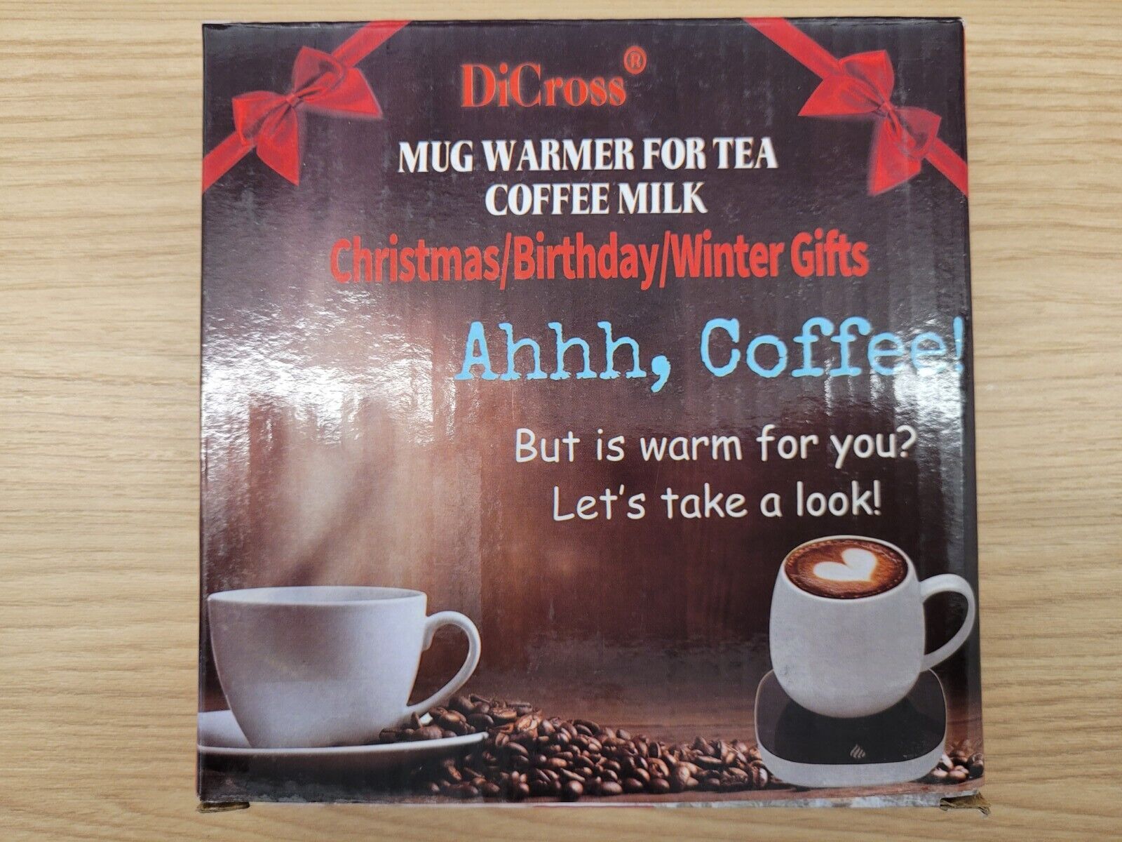 Electric Coffee Mug Warmer - Fresh Stock Dated February 2026