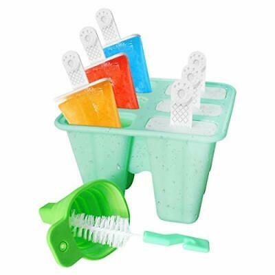 Popsicle Molds, Silicone Popsicle Molds DIY Reusable Ice Pop Molds - Easy - Fresh Stock Dated January 2026