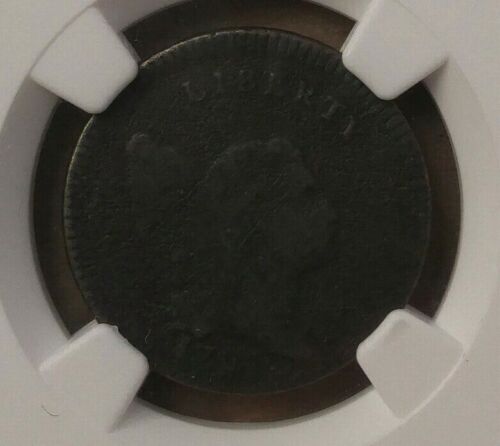 1797 PLAIN EDGE, LOW HEAD, C-3A LIBERTY CAP HALF CENT NGC VG DETAILS CORROSION - Fresh Stock Dated December 2025