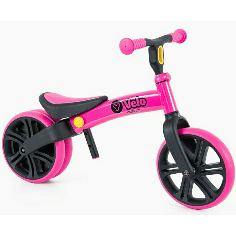 Yvolution Y VELO Junior Toddler STARTER BALANCE BIKE No-Pedal CHOOSE COLOR! FUN - Fresh Stock Dated December 2025
