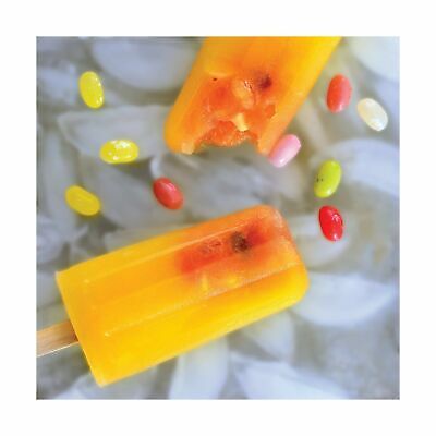 Norpro Frozen Ice Pop Maker, 4x9x5.5 inches, White/Blue - Fresh Stock Dated February 2026