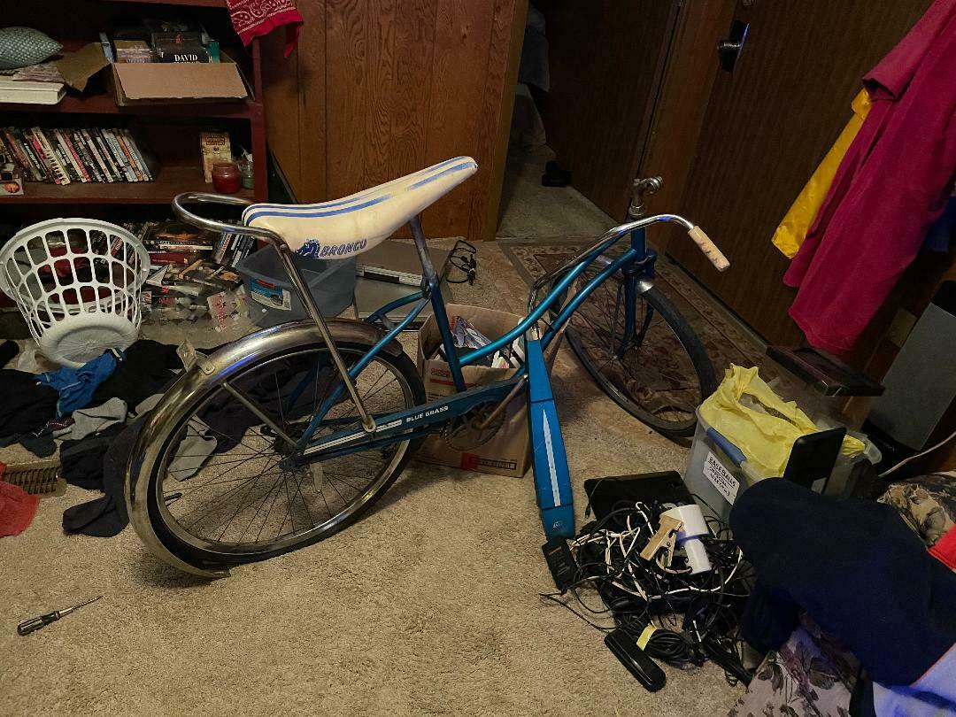 RARE BLUE GRASS Belnap Sting-Ray, Banana Seat Bike, Reduced - Fresh Stock Dated December 2025