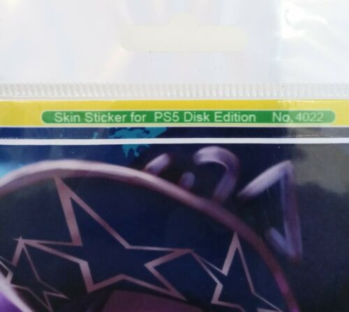 Ps5 Console Vinyl Skin Cover Anime Girl Free Shipping - Fresh Stock Dated February 2026