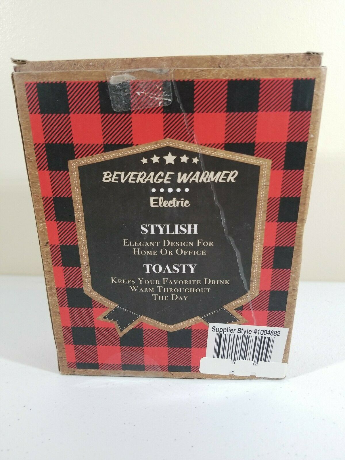 New White Intertek Electric Beverage Warmer - Open Box - Stylish For Home/Office - Fresh Stock Dated February 2026