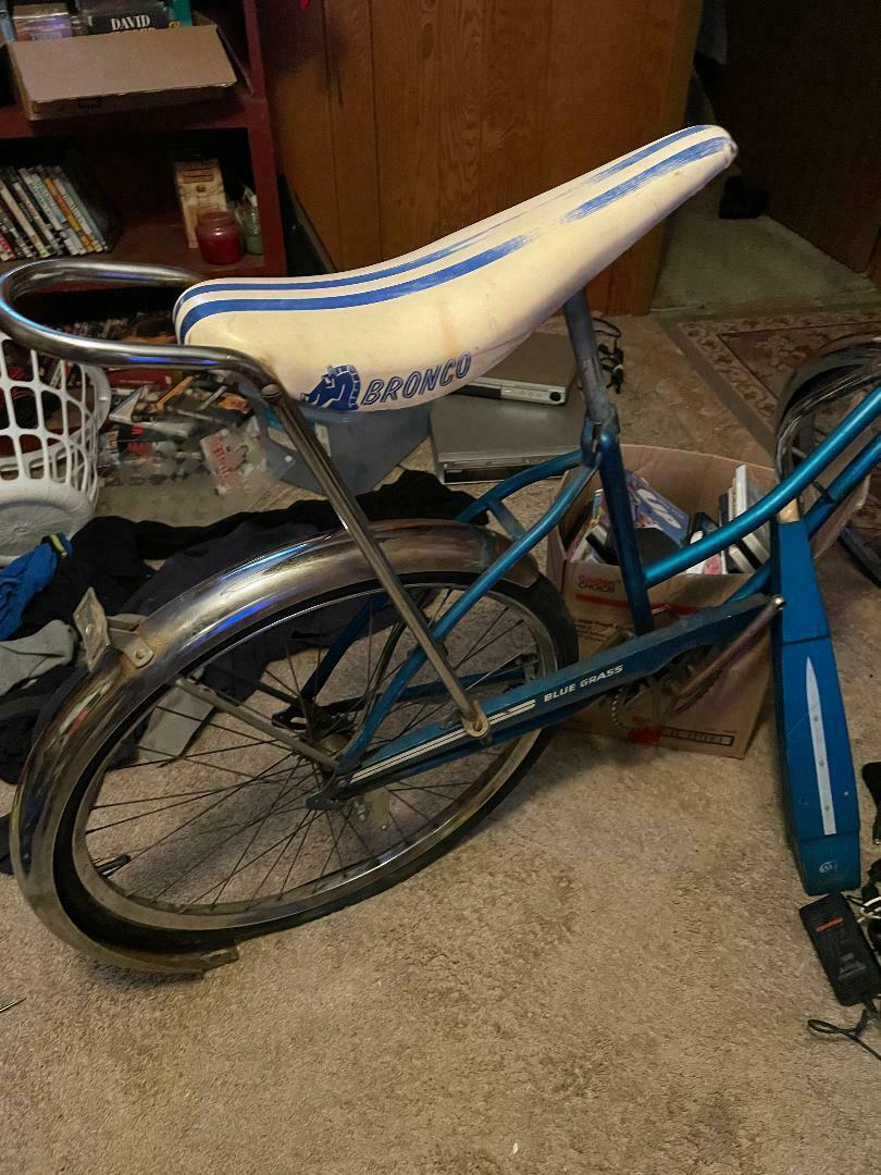 RARE BLUE GRASS Belnap Sting-Ray, Banana Seat Bike, Reduced - Fresh Stock Dated December 2025