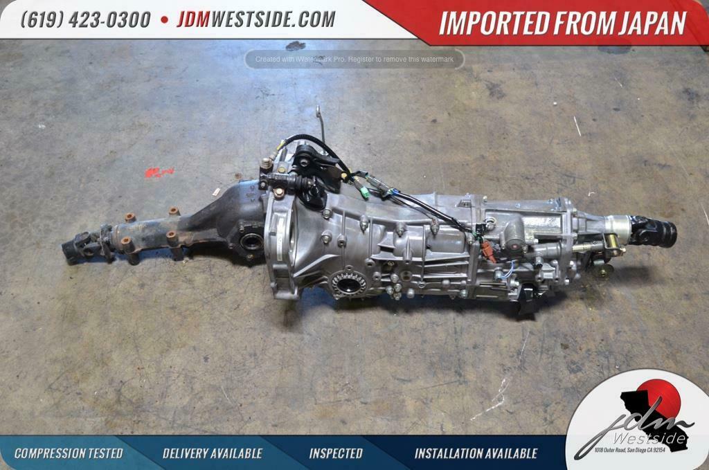 JDM 2004 2005 2006 SUABARU  LEGACY EJ20X  TRANSMISSION AND REAR DIFF FD 4.11 - Fresh Stock Dated December 2025