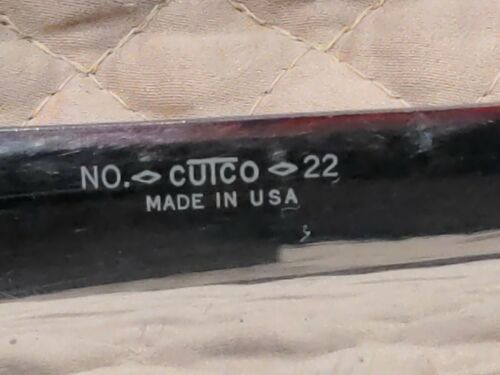 3 CUTCO Knives with Wall Mount Holder No. 22, 23, 24 Brown Handles - Fresh Stock Dated January 2026