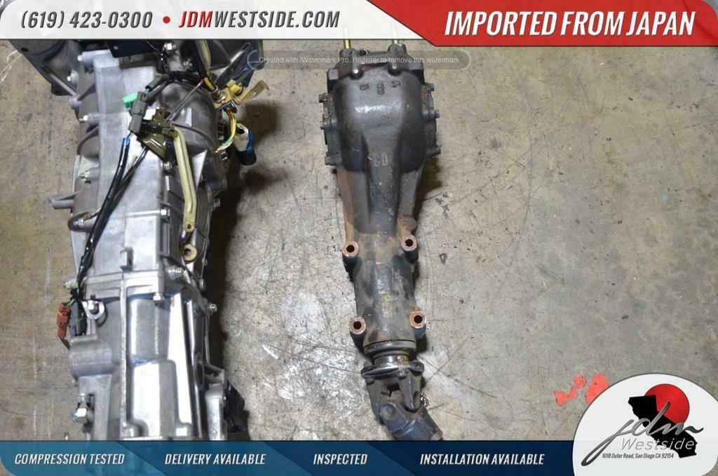 JDM 2004 2005 2006 SUABARU  LEGACY EJ20X  TRANSMISSION AND REAR DIFF FD 4.11 - Fresh Stock Dated December 2025