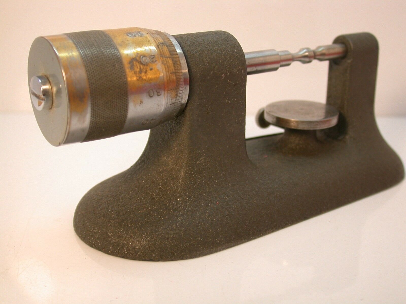 C & E Marshall Bench Micrometer With Gauge in with Original Instructions - 25C - Fresh Stock Dated December 2025