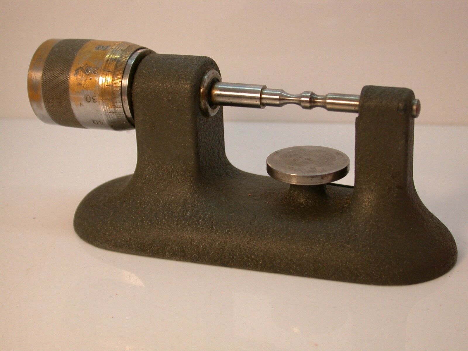 C & E Marshall Bench Micrometer With Gauge in with Original Instructions - 25C - Fresh Stock Dated December 2025