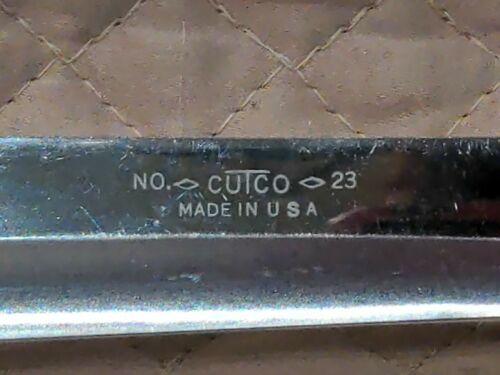 3 CUTCO Knives with Wall Mount Holder No. 22, 23, 24 Brown Handles - Fresh Stock Dated January 2026