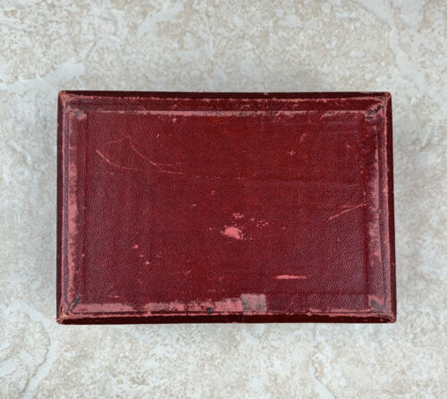 ANTIQUE VINTAGE WATCHMAKER TOOL BOX - Fresh Stock Dated December 2025