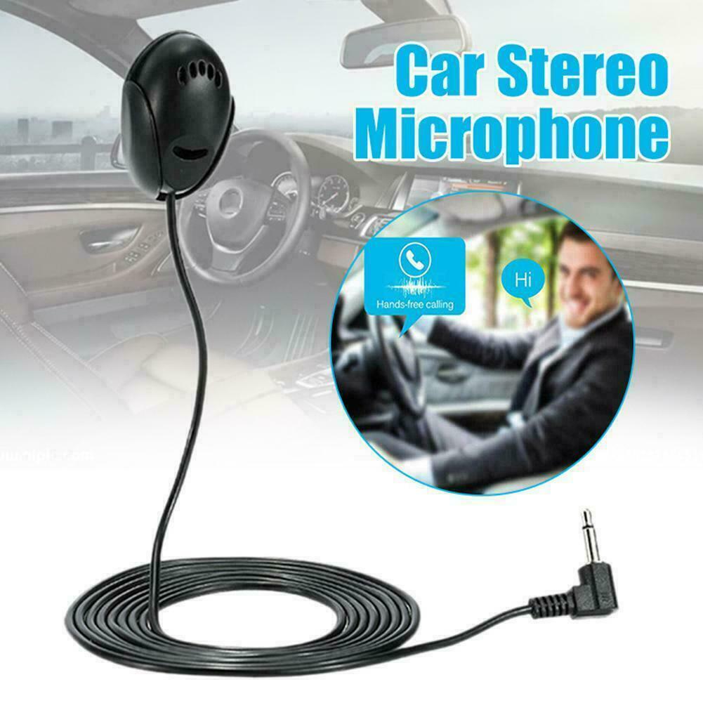 3.5mm Microphone For Car Stereo Audio GPS Bluetooth-compatible Mic - Fresh Stock Dated December 2025