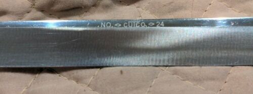 3 CUTCO Knives with Wall Mount Holder No. 22, 23, 24 Brown Handles - Fresh Stock Dated January 2026