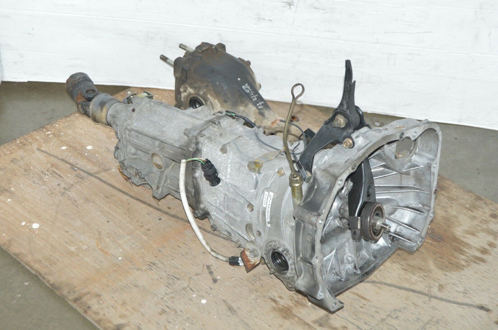 2006-2007 SUBARU IMPREZA WRX 5MT AWD TY755VB7AA PUSH TYPE TRANSMISSION 4.44 FD - Fresh Stock Dated December 2025