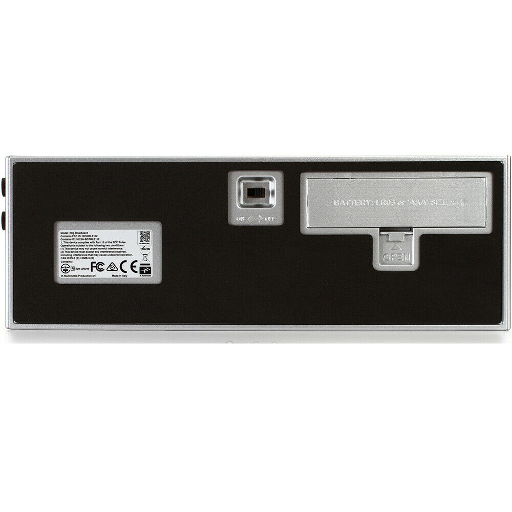 IK Multimedia iRig BlueBoard Wireless MIDI Pedalboard Controller for iOs and Mac - Fresh Stock Dated December 2025