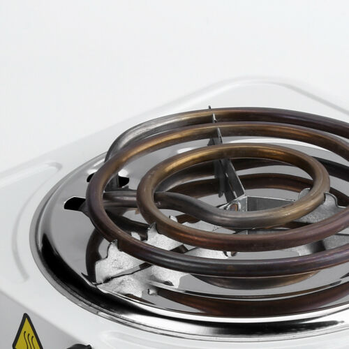 500W-1500W Portable Electric Single Burner Hot Plate Kitchen Stove Dorm Cooktop - Fresh Stock Dated February 2026