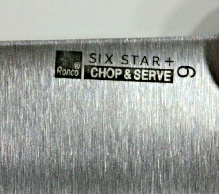 Six Star Stainless Chop and Serve #9 - NEW - Fresh Stock Dated January 2026