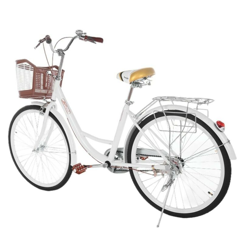 26 Inch Classic Bicycle Retro Bicycle Beach Cruiser Bicycle Retro Bicycle - Fresh Stock Dated December 2025