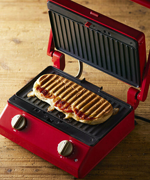 BRUNO BOE084-GRG Grill Sandwich Maker Double Greige Japan Domestic New - Fresh Stock Dated February 2026
